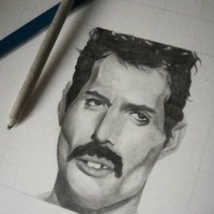 Freddie Mercury/Queen Bohemia Art Print Signed by Artist EQUINOX
